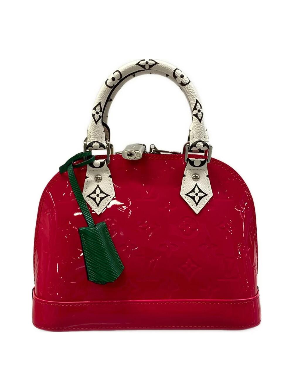 Louis Vuitton Alma Bb Pink White Black #342361L19B